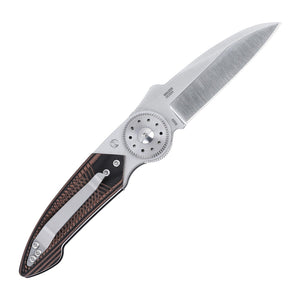 CRKT Walker Blade Lock 4200 Folding Knife, 14C28N Sheepsfoot - 14C28N, Sheepsfoot, Stainless Steel w/G-10 Overlay product