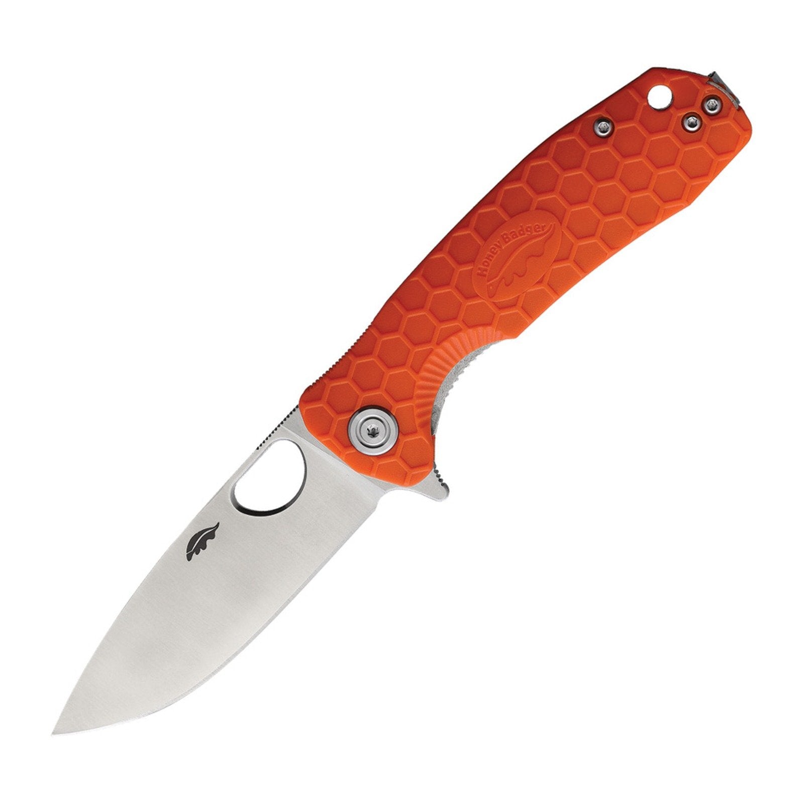 Honey Badger Knives HB1060 Medium Drop Point D2 Folding Knife - D2, Drop Point, FRN (Fiber Reinforced Nylon) product photo