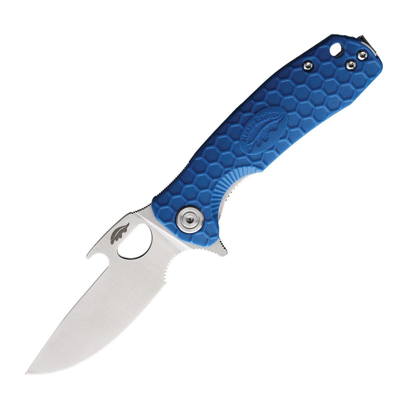 Honey Badger Knives Small Opener HB1074 8Cr13MoV Folding Knife - 8Cr13MoV, Opener, FRN (Fiber Reinforced Nylon) product photo