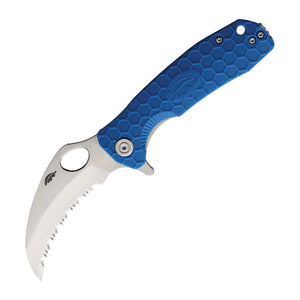Honey Badger Knives Medium Claw Serrated D2 Folding Knife - D2, Claw Serrated, FRN (Fiber Reinforced Nylon) product photo