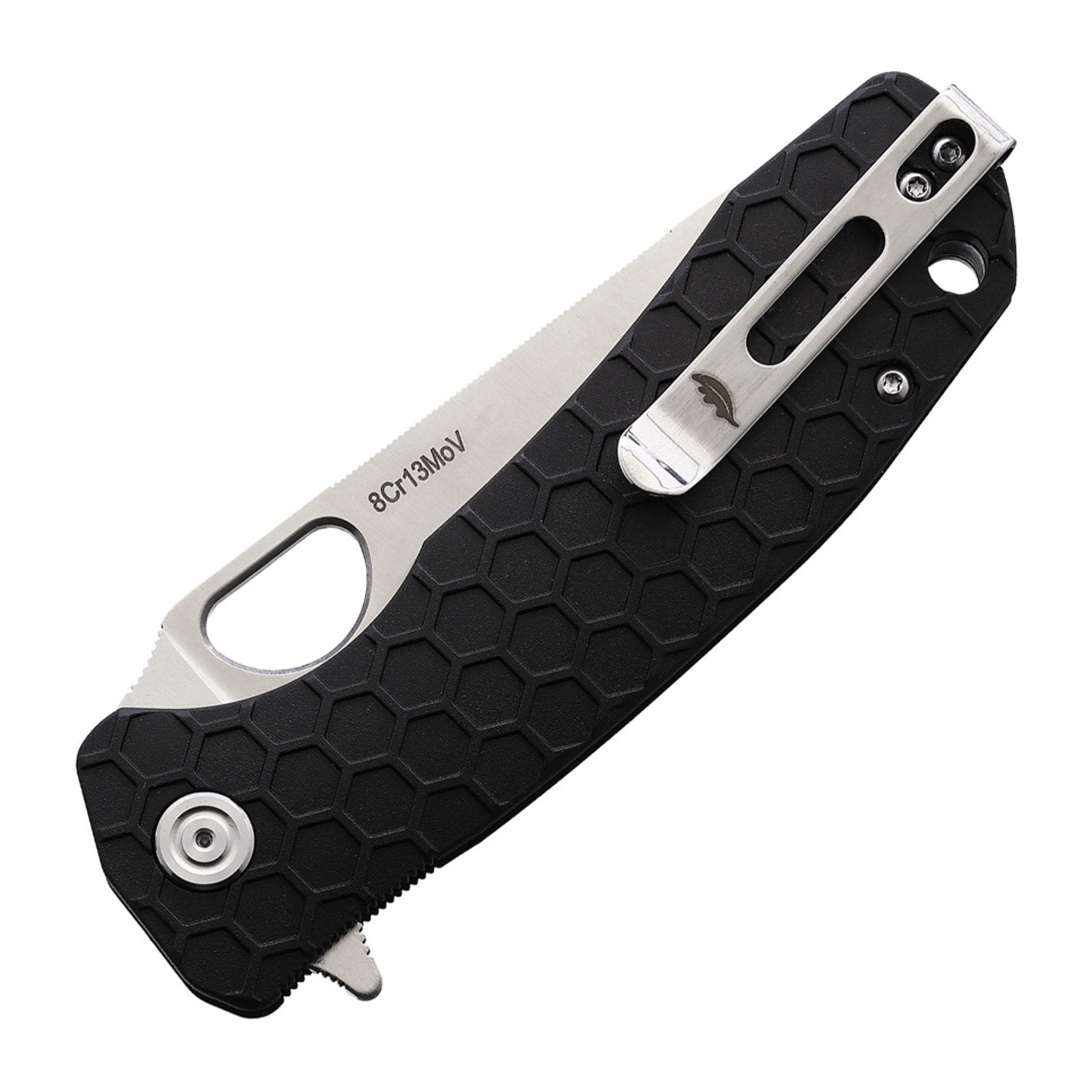 Honey Badger Knives Large Leaf HB1288 8Cr13MoV Folding Knife - 8Cr13MoV, Leaf, FRN (Fiber Reinforced Nylon) product view 2