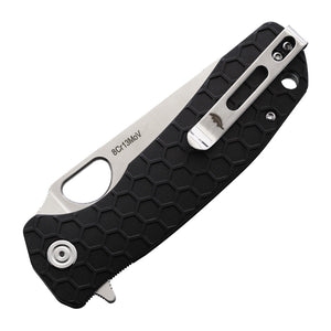 Honey Badger Knives Large Leaf HB1288 8Cr13MoV Folding Knife - 8Cr13MoV, Leaf, FRN (Fiber Reinforced Nylon) product view 2