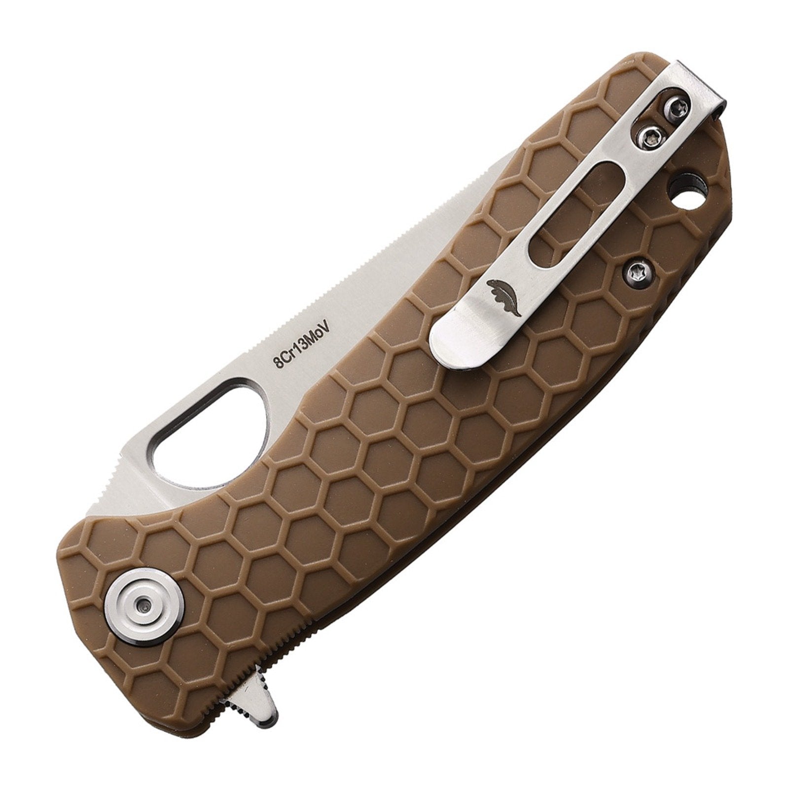 Honey Badger Knives Medium Leaf HB1299 8Cr13MoV Folding Knife - 8Cr13MoV, Leaf, FRN (Fiber Reinforced Nylon) product view 2