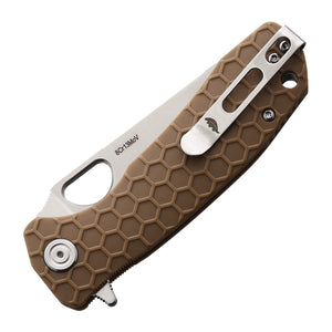 Honey Badger Knives Medium Leaf HB1299 8Cr13MoV Folding Knife - 8Cr13MoV, Leaf, FRN (Fiber Reinforced Nylon) product view 2