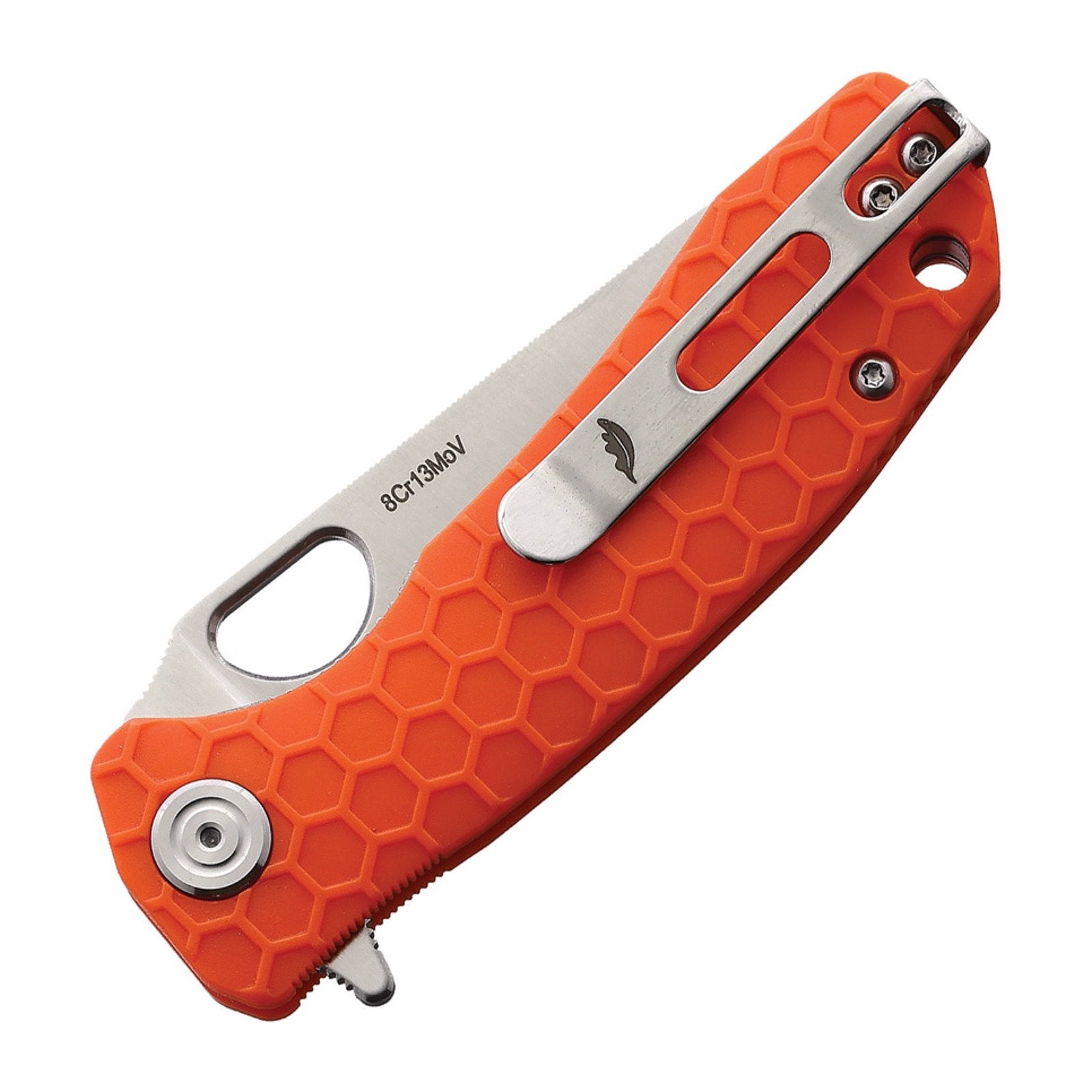 Honey Badger Knives Small Leaf HB1313 8Cr13MoV Folding Knife - 8Cr13MoV, Leaf, FRN (Fiber Reinforced Nylon) product view 2