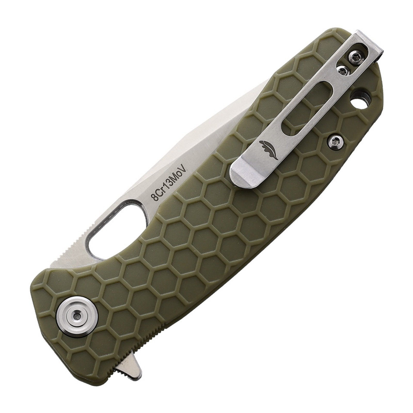 Honey Badger Knives Medium Tanto HB1333 8Cr13MoV Folding Knife - 8Cr13MoV, Tanto, FRN (Fiber Reinforced Nylon) product view 2