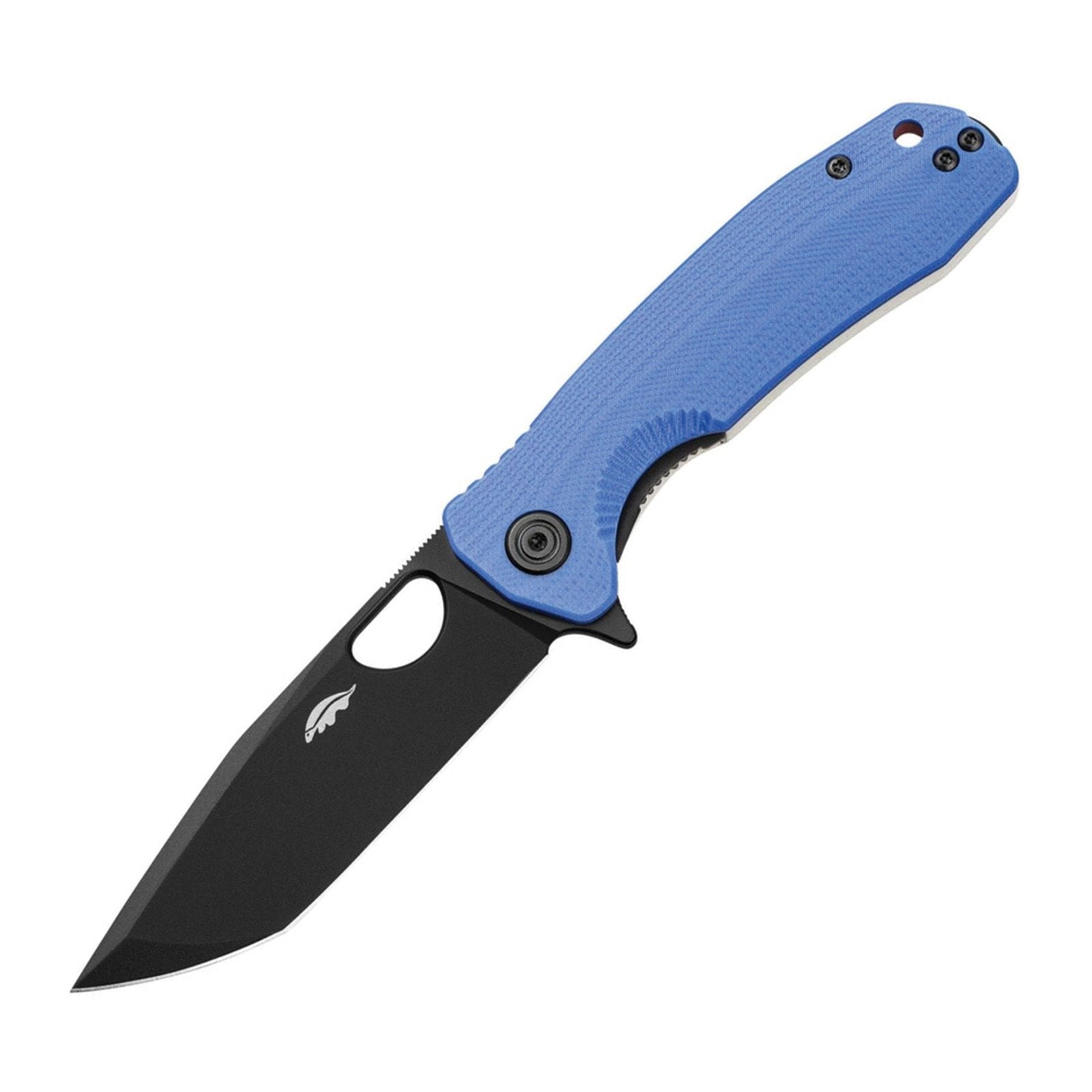 Honey Badger Knives Medium Tanto HB1377 Black DLC Folding Knife - 8Cr13MoV, Tanto, G10 product photo