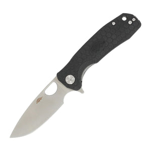 Honey Badger Knives Medium Drop Point 14C28N Folding Knife - 14C28N, Drop Point, Black product photo