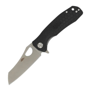 Honey Badger Knives Medium Wharncleaver Black 14C28N Folding Knife - 14C28N, Wharncleaver, Black product photo