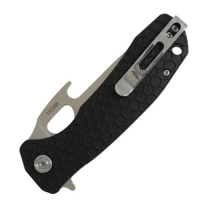 Honey Badger Knives Large Opener HB1681 14C28N Folding Knife - 14C28N, Opener, Black product view 2