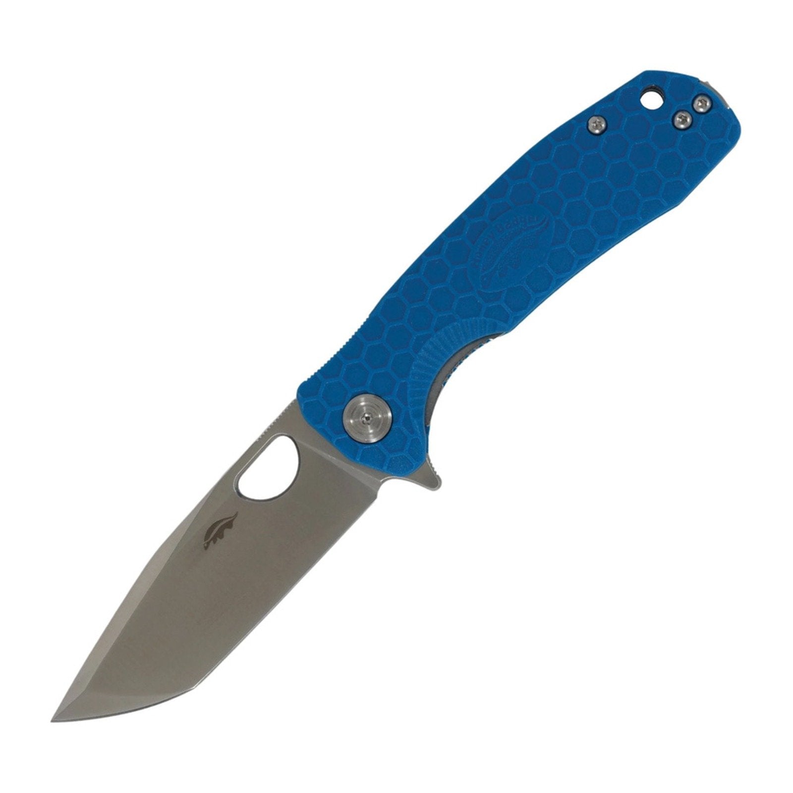 Honey Badger Knives Medium Tanto HB1734 14C28N Folding Knife - 14C28N, Tanto, Blue product photo