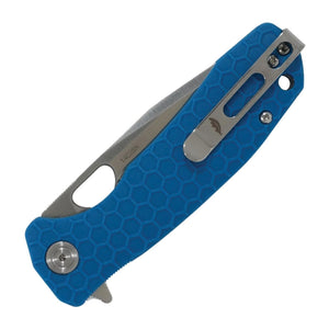 Honey Badger Knives Medium Tanto HB1734 14C28N Folding Knife - 14C28N, Tanto, Blue product view 2