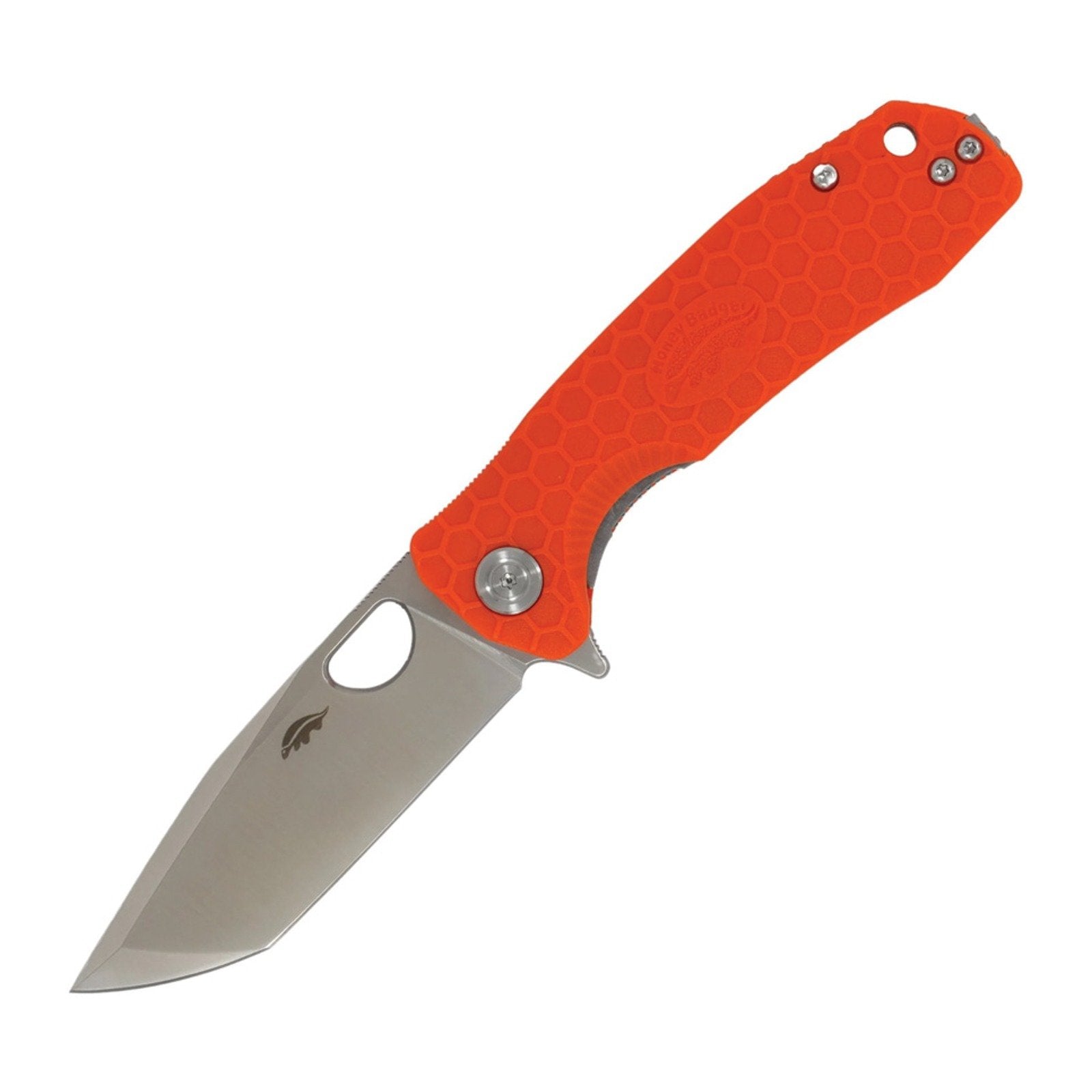 Honey Badger Knives Medium Tanto HB1736 14C28N Folding Knife - 14C28N, Tanto, FRN (Fiber Reinforced Nylon) product photo