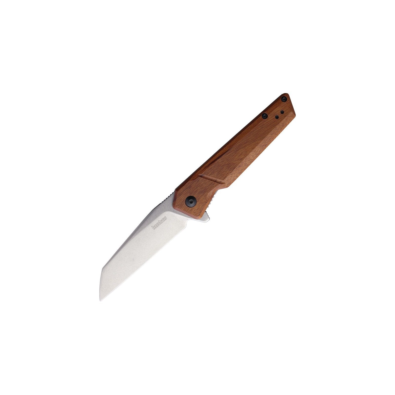 Kershaw Avert Wood Wharncliffe Assisted Folding Knife - product photo
