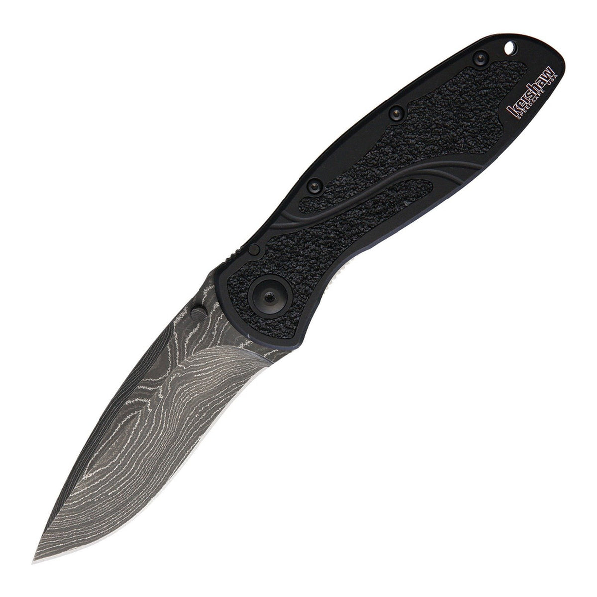 Kershaw Blur Damascus Assisted Folding Knife - product photo