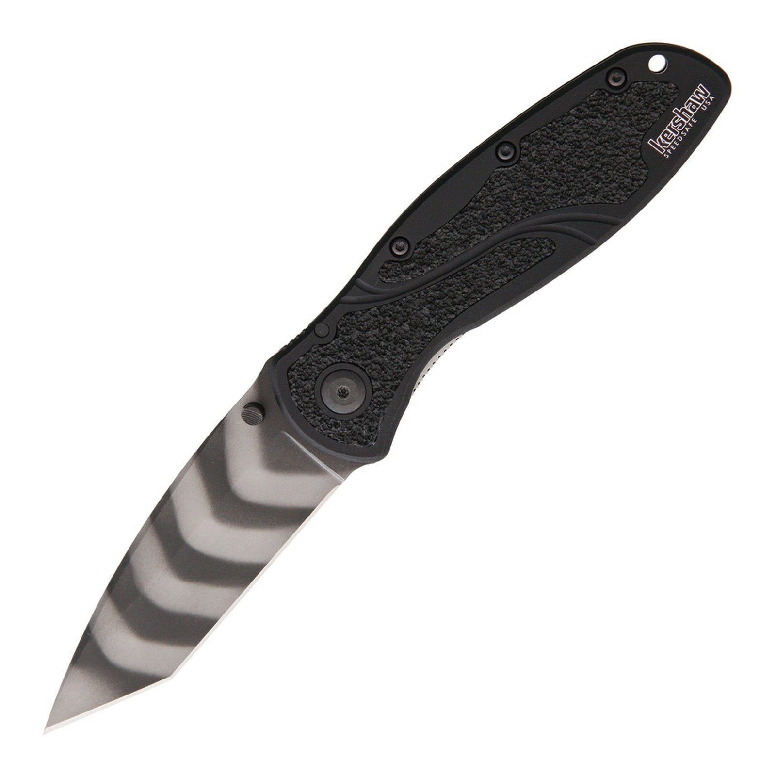 Kershaw Blur Tiger Stripes CTS BDZ1 Assisted Folding Knife - product photo