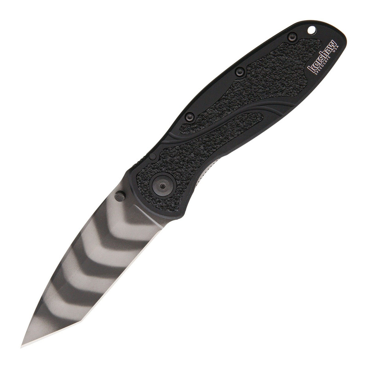 Kershaw Blur Tiger Stripes CTS BDZ1 Assisted Folding Knife - product photo