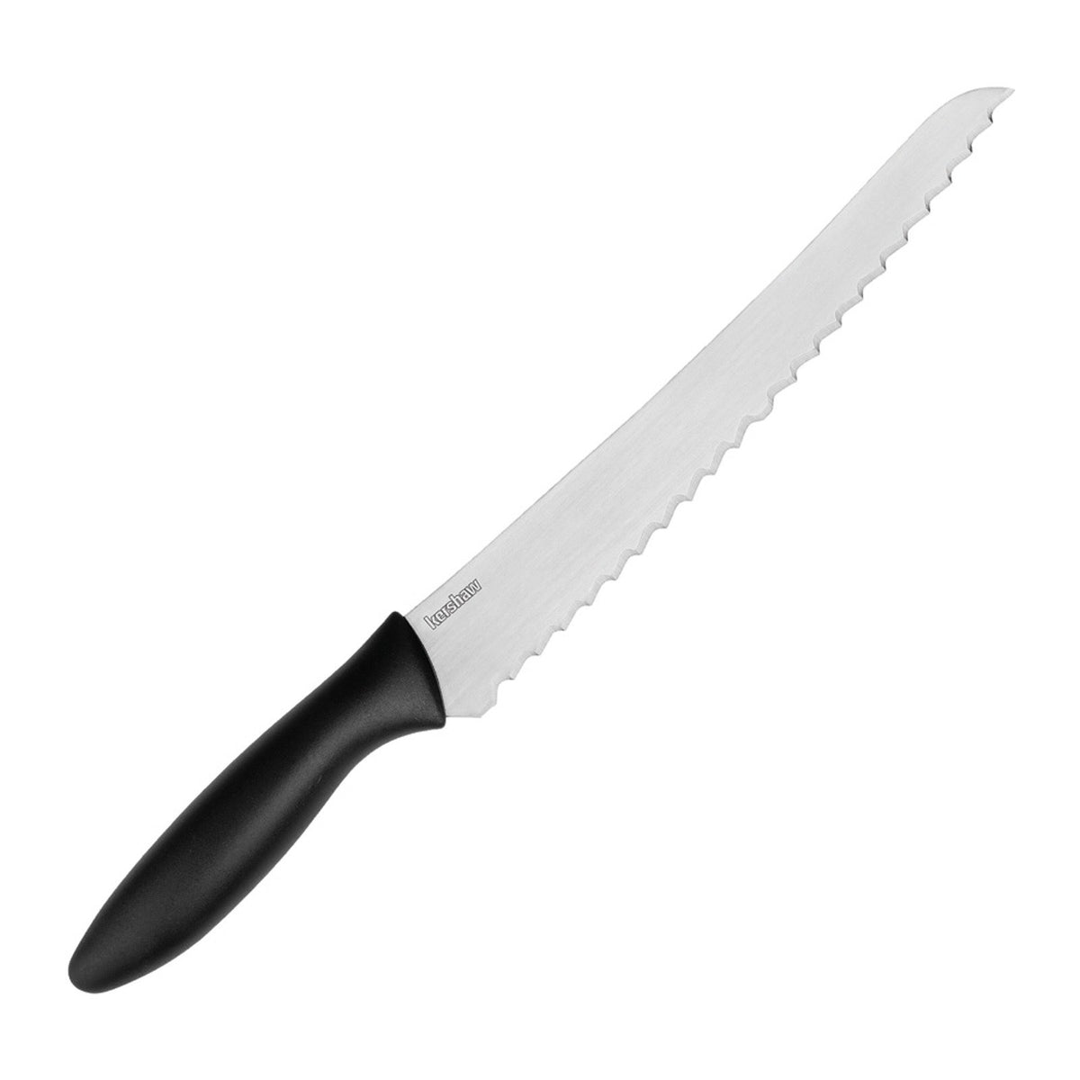 Kershaw 8 in. Bread Black Polypropylene DIN 1.4116 Fixed Blade - DIN 1.4116, Bread, Polypropylene product photo