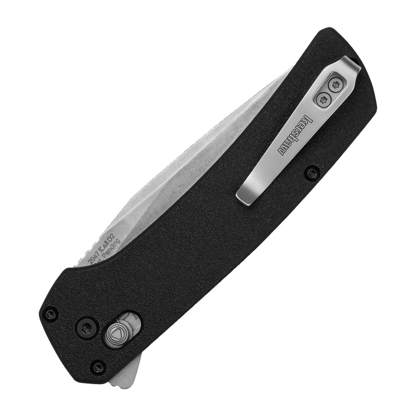 Kershaw Layup Black Glass-filled nylon D2 Folding Knife - D2, Drop Point, Glass-filled nylon product view 2