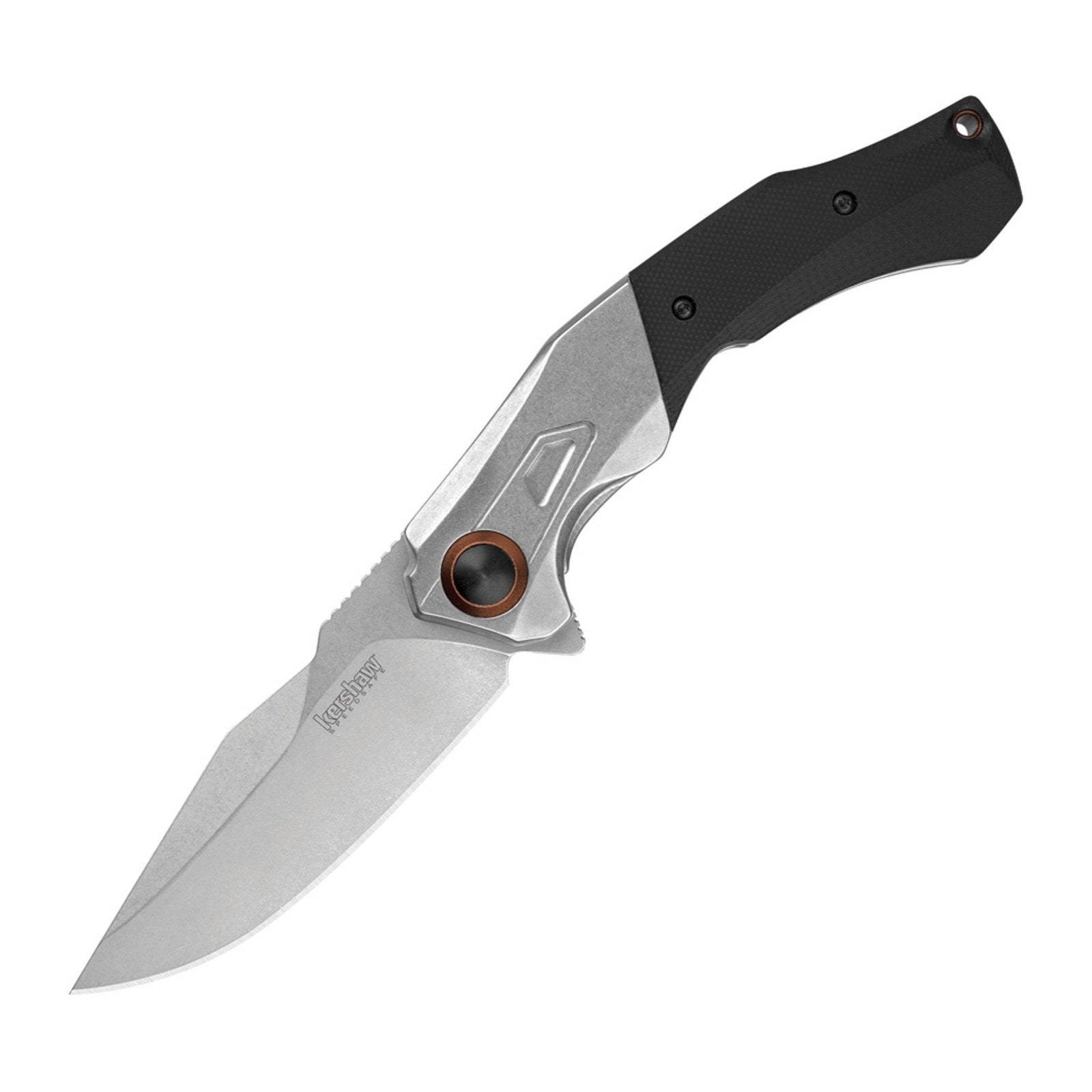 Kershaw Payout D2 Folding Knife - D2, Drop Point, G-10 Front, stainless Steel Back product photo