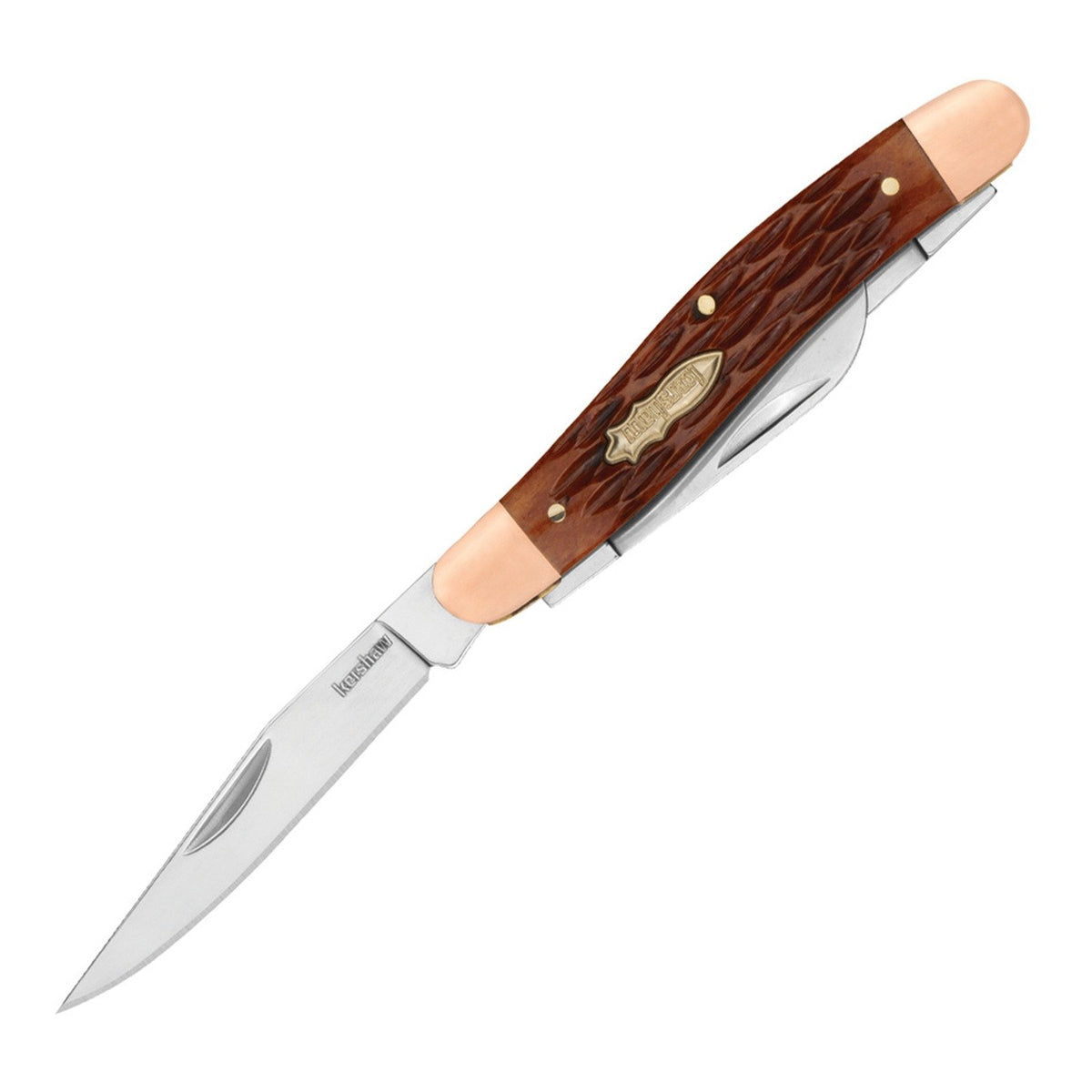 Kershaw Brandywine Jig Bone Brown D2 Folding Knife - product view 3