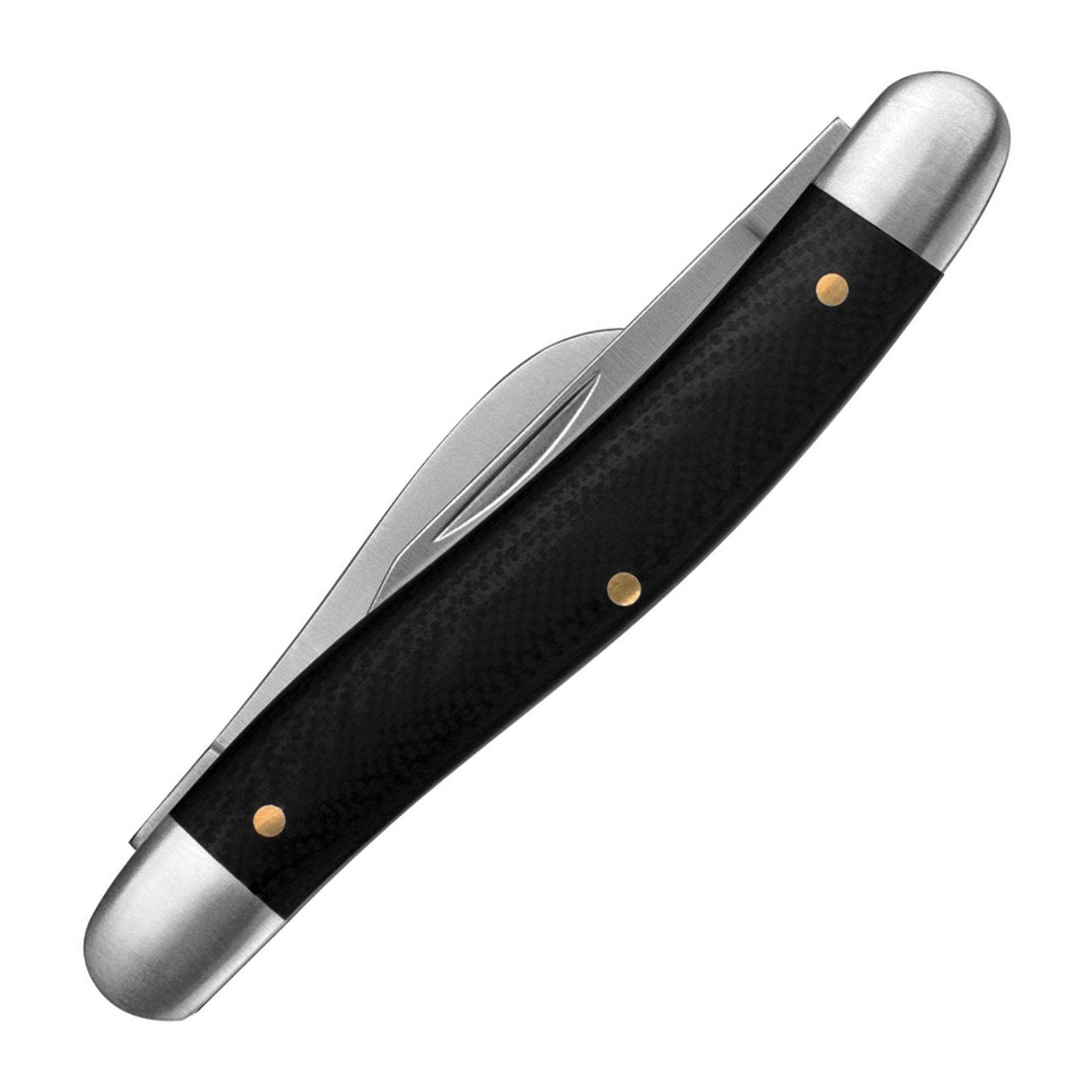 Kershaw Brandywine Black G-10 7Cr17MoV Folding Knife - 7Cr17MoV, Clip Point, Other, Sheepsfoot, G-10 product photo