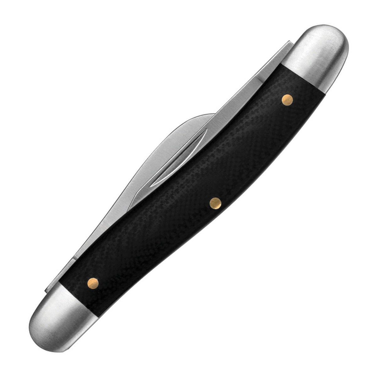 Kershaw Brandywine Black G-10 7Cr17MoV Folding Knife - 7Cr17MoV, Clip Point, Other, Sheepsfoot, G-10 product photo