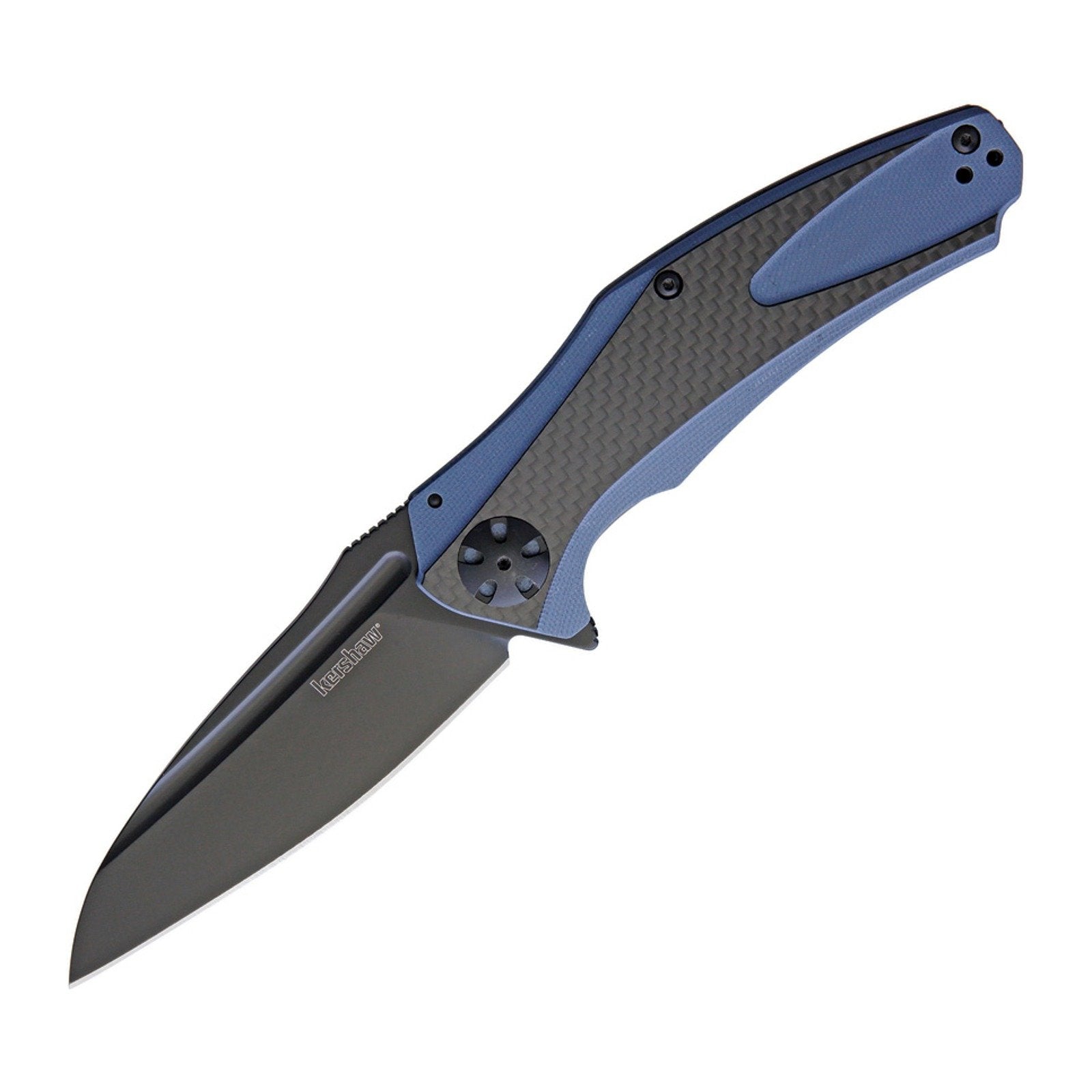 Kershaw Natrix Carbon Fiber with G-10 8Cr13MoV Folding Knife - 8Cr13MoV, Drop Point, Carbon Fiber / G-10 product photo