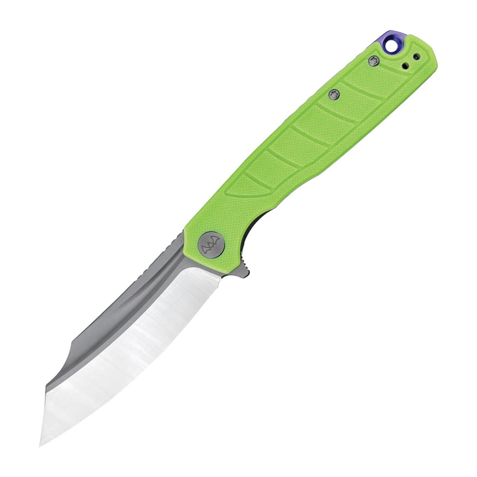 WIXCO Splark WX20-D Luminous G10 14C28N Cleaver Folding Knife - product photo