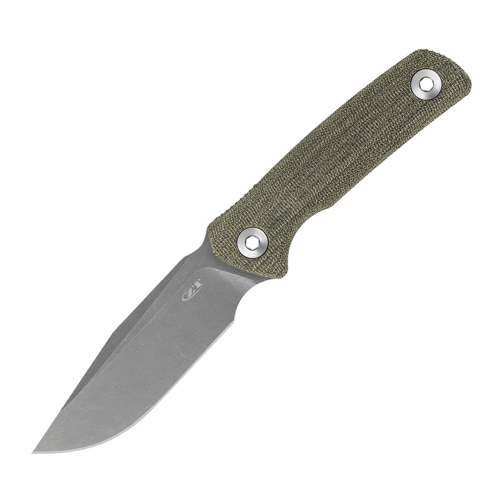 Zero Tolerance 0004OL Olive Micarta Fixed Blade - CPM Cru-Wear, Clip Point, Micarta product photo