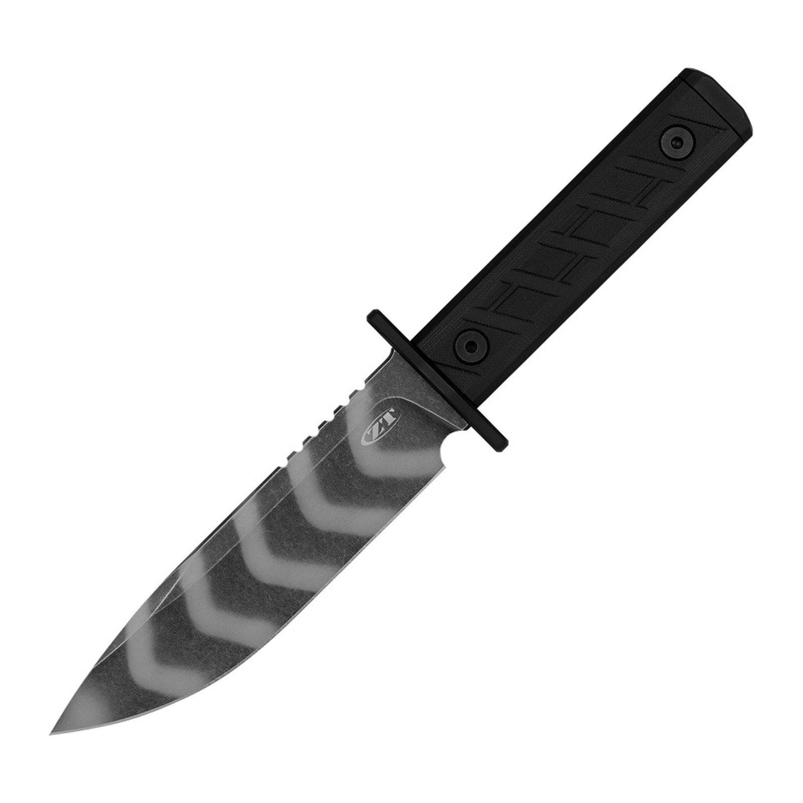 Zero Tolerance 0006TSBLK CPM 3V Tiger Stripe Fixed Blade - CPM 3V, Drop Point, G-10 product photo
