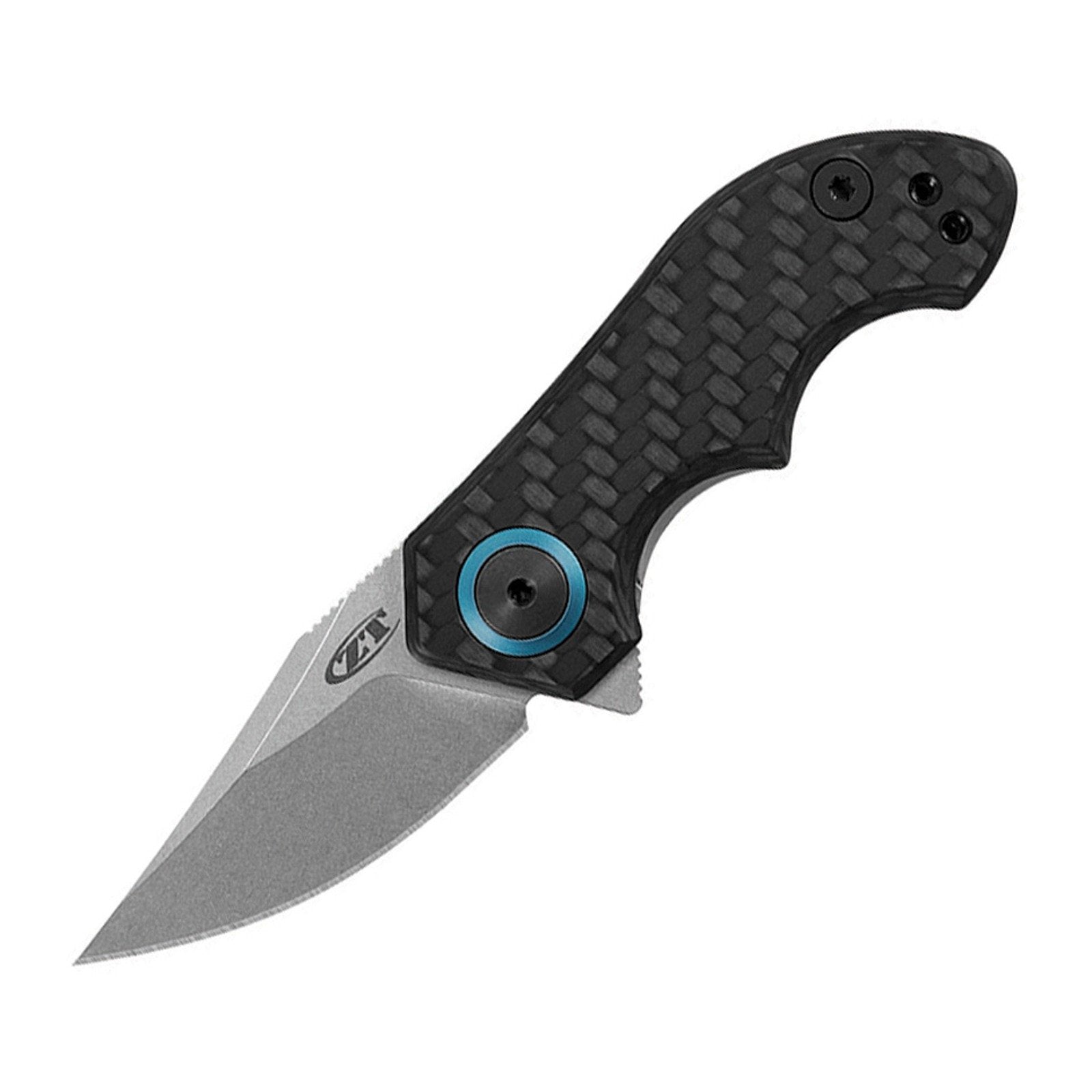 Zero Tolerance 0022 CPM S45VN Frame Lock Folding Knife - CPM S45VN, Clip Point, Carbon fiber front, titanium back product