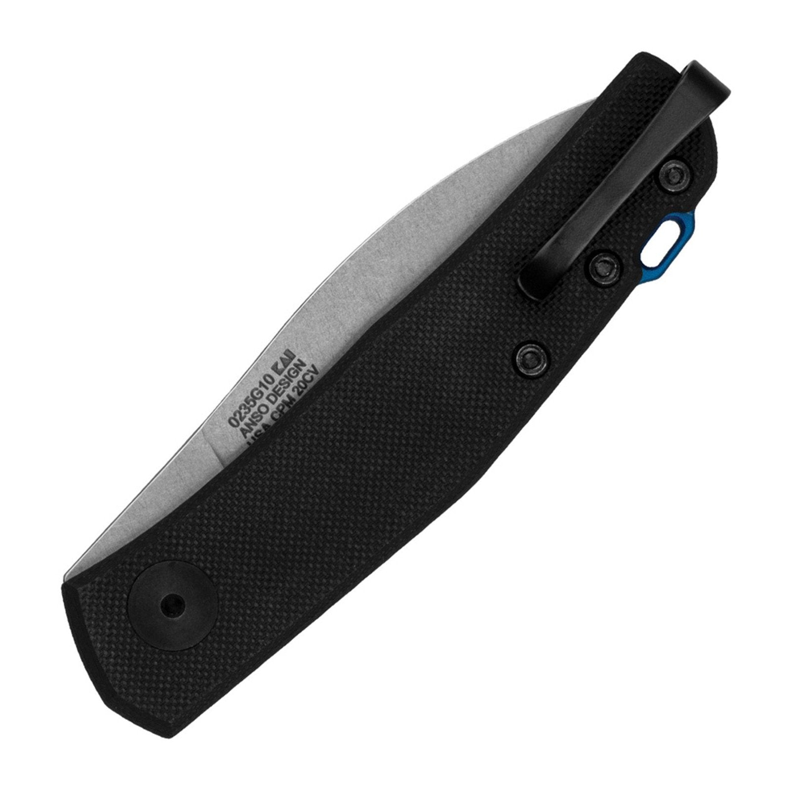 Zero Tolerance 0235 Jens Anso CPM 20CV Slip Joint Knife - CPM 20CV, Drop Point, G-10 product view 2