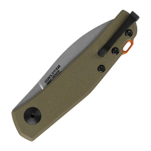 Zero Tolerance 0235OLG10 Jens Anso CPM 20CV Slip Joint Knife - CPM 20CV, Drop Point, G-10 product view 2