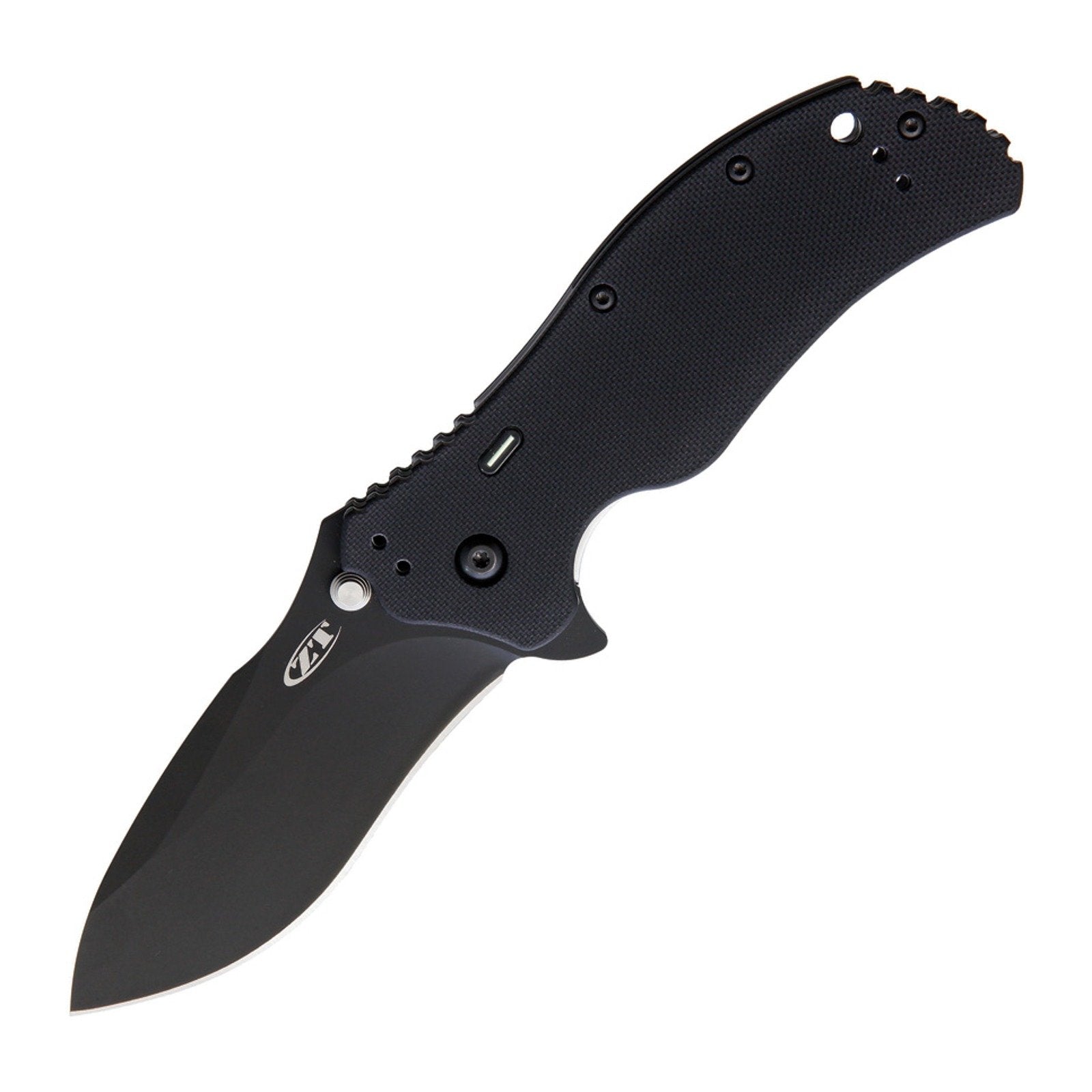 Zero Tolerance 0350 ZT0350TR Spring Assisted Folding Knife - CPM S30V, Drop Point, G-10 product photo