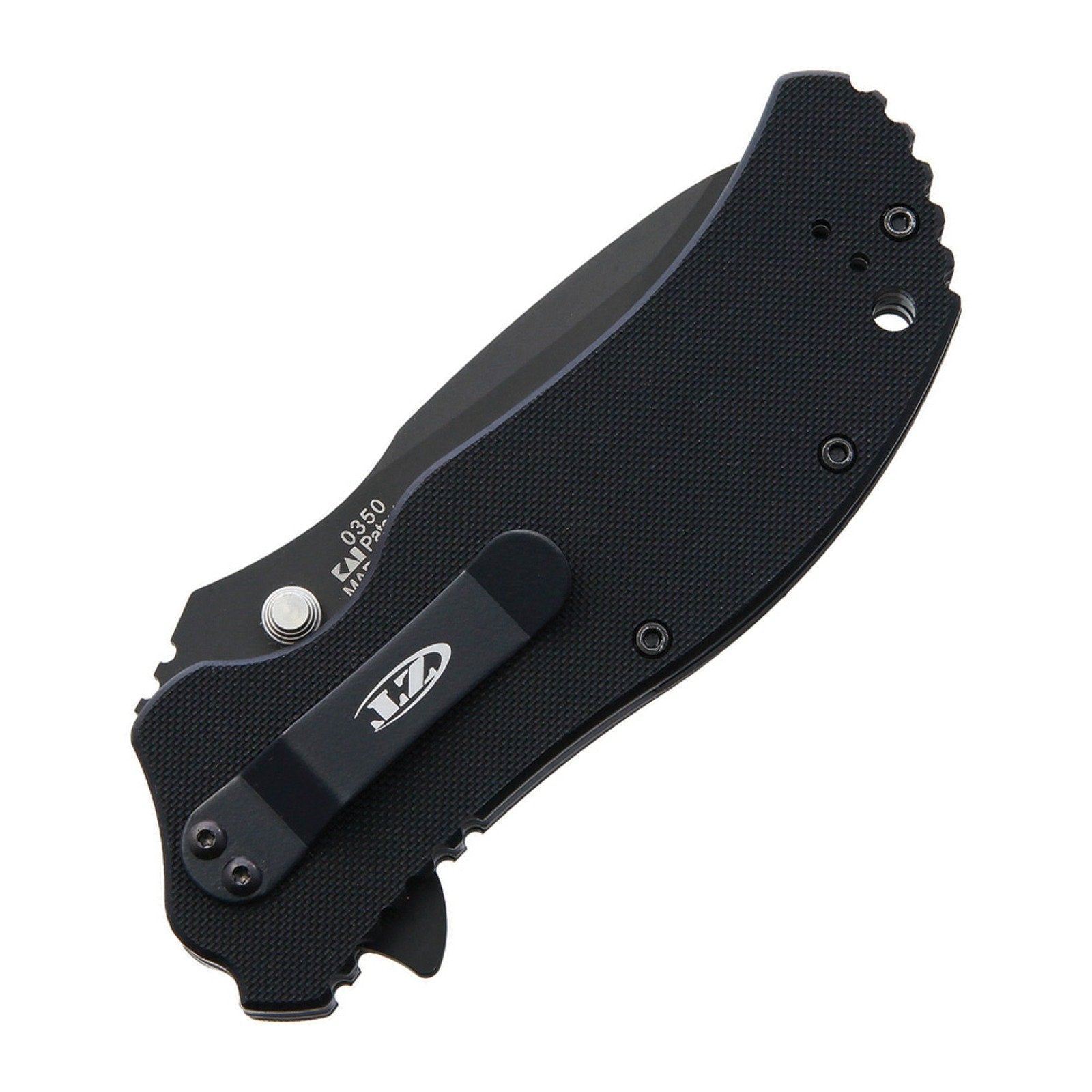 Zero Tolerance 0350 ZT0350TR Spring Assisted Folding Knife - CPM S30V, Drop Point, G-10 product view 2