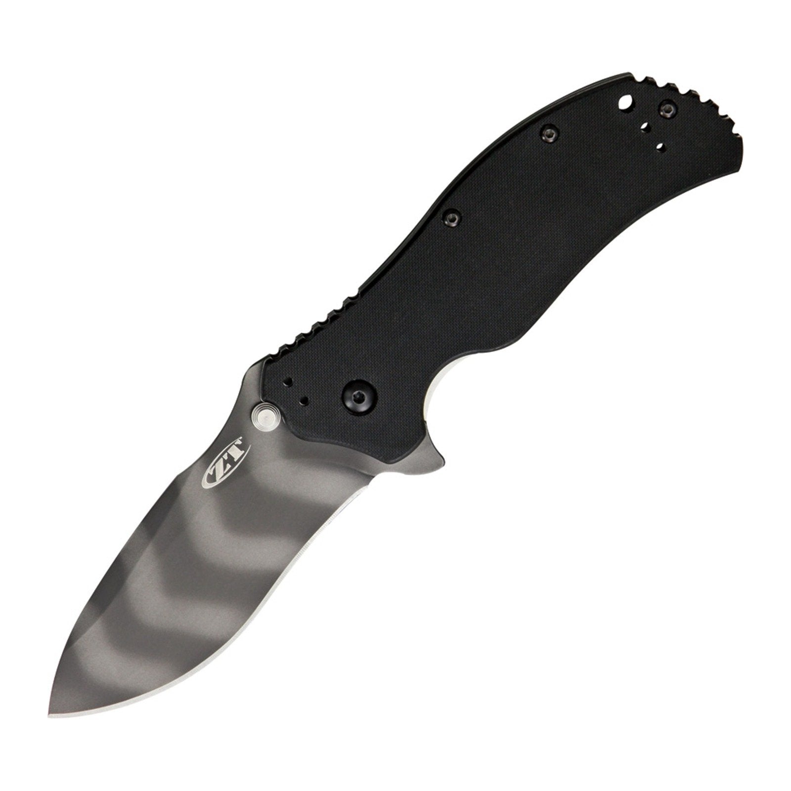 Zero Tolerance 0350TS Ken Onion Spring Assisted Folding Knife - CPM S30V, Drop Point with Recurve, G10 product photo