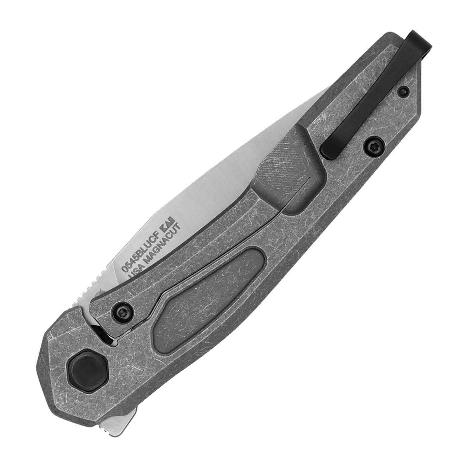 Zero Tolerance 0545BLUCF MagnaCut Carbon Fiber Folding Knife - CPM MagnaCut, Clip Point, Carbon Fiber, Titanium product view