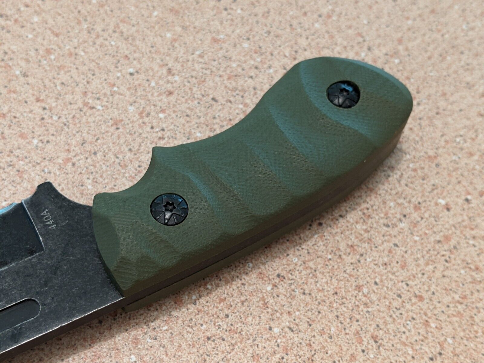 Boker Magnum Lil Giant Fixed Blade with Green G-10 Handle, 02LG113